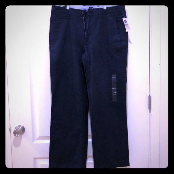 NWT GAP PANTS SIZE 33Wx 30L DARK BLUE - Picture 1 of 6
